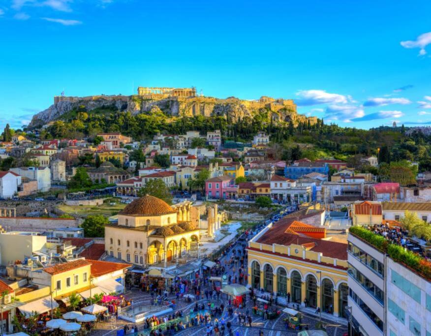 Ferienwohnung Heart Of Monastiraki Athen Exterior foto